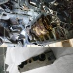 スバル サンバーのエンジンオイル漏れ修理